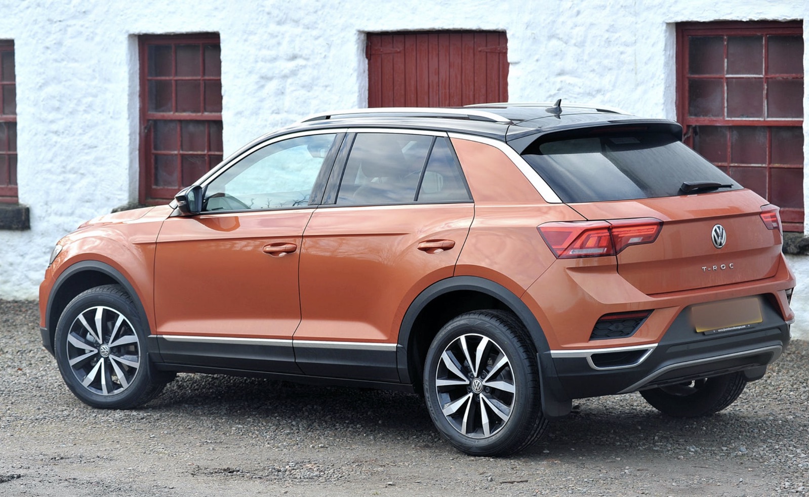 Orange VW 2022 Crossover