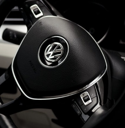 2023 VW ID.8 leather steering wheel.