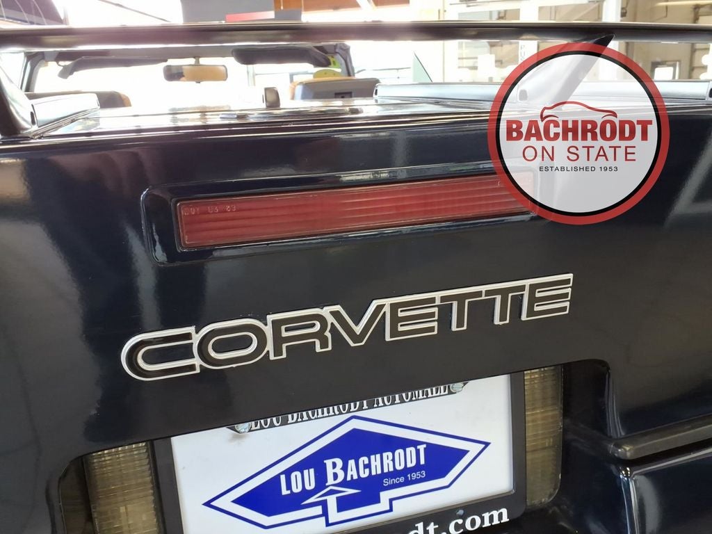 1989 Chevrolet Corvette Base