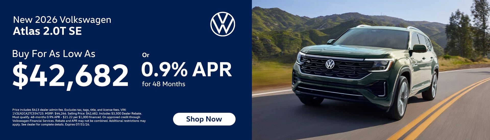 Atlas SE Lease offer