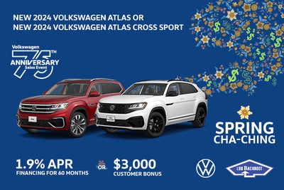 New 2024 Volkswagen Atlas or New 2024 Volkswagen Atlas Cross Sport