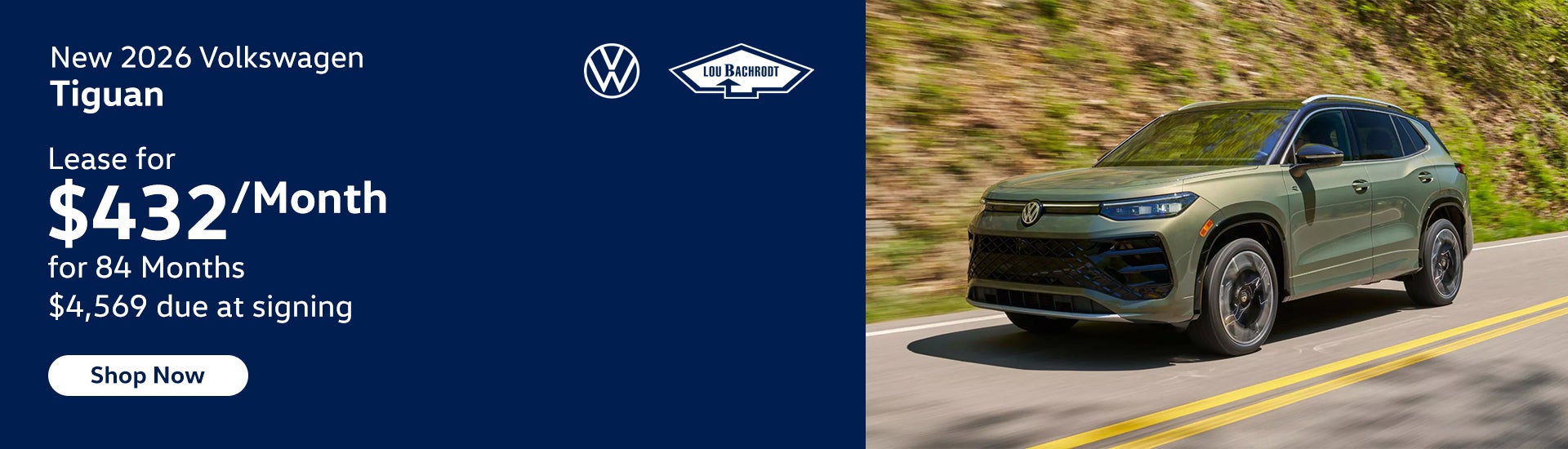 Lease for $432/mo. for 84 Months $4,569 due at signing