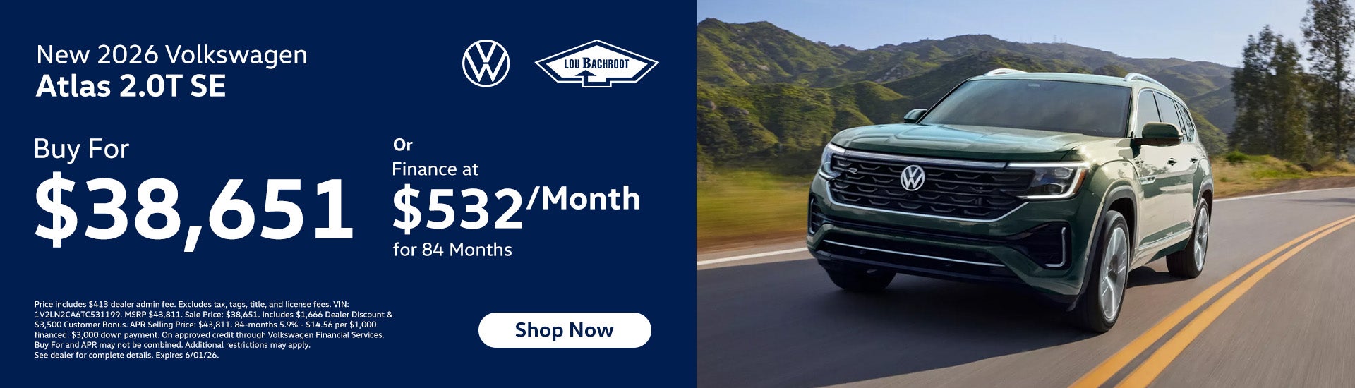 Buy For $38,651 Or Finance at $532/mo. for 84 Months 
