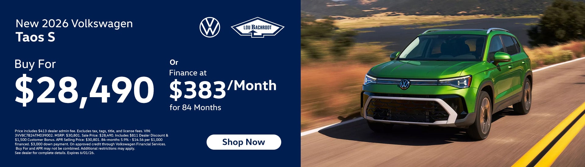 Buy For $28,490 Or Finance at $383/mo. for 84 Months 